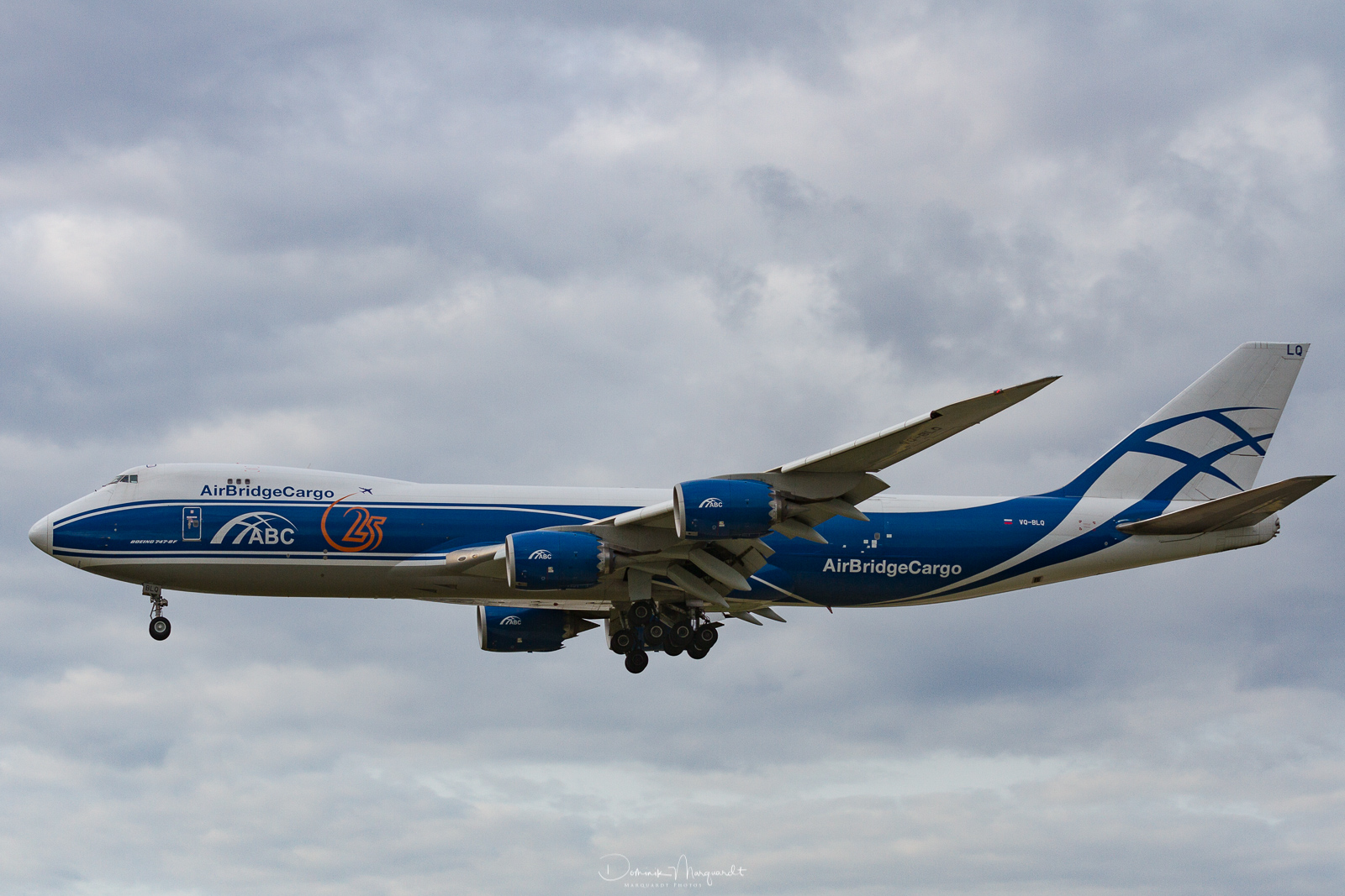 AirBridge Cargo / Boeing 747-8HV(F) / VQ-BLQ / FRA / EDDF