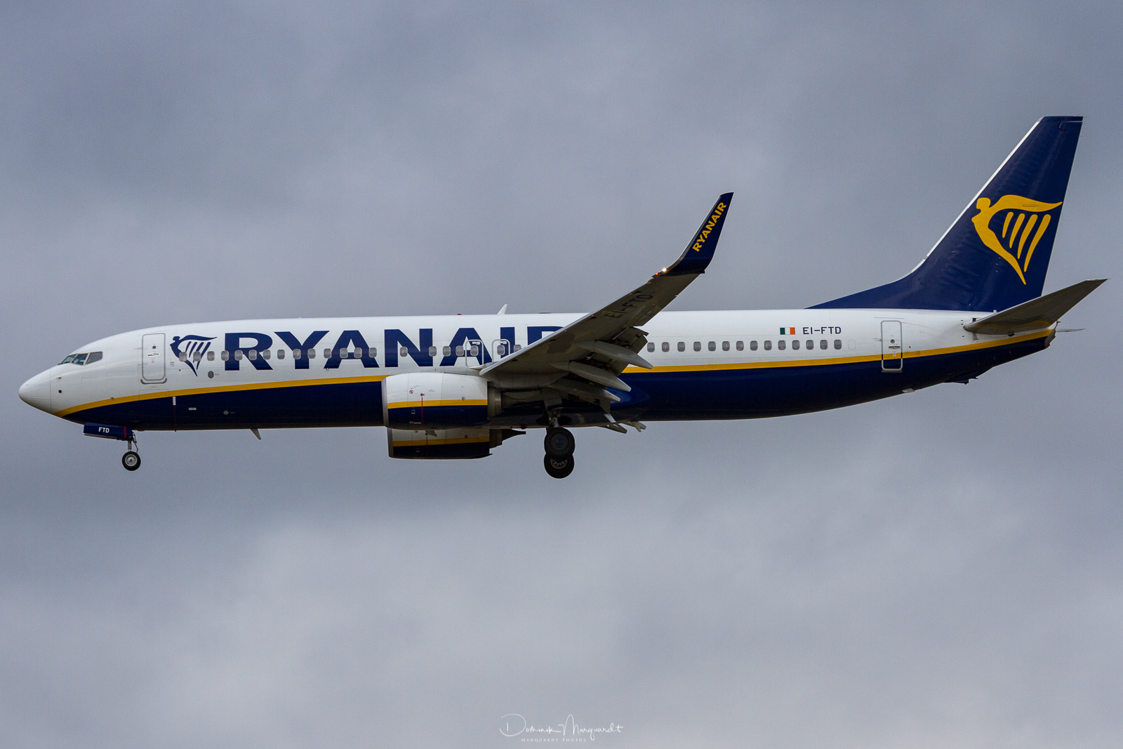 Ryanair / Boeing 737-8AS / EI-FTD / FRA / EDDF
